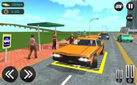 Trò chơi lái xe taxi - offroad taxi lái xe sim Screen Shot 13