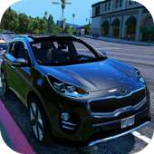 Drive KIA Sportage - Sport SUV Offroad & City Sim