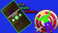 Kick The Stickman Baldi Screen Shot 3