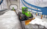 Snow Plow Heavy Excavator Sim Screen Shot 1