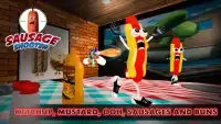 Run Sausage Shooter 3D Game - Free FPS Games Screen Shot 1