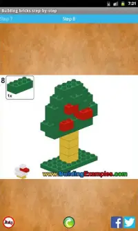 Building bricks step-by-step Screen Shot 2
