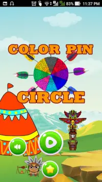 Color Pin Circle / Pin Shooter Screen Shot 0