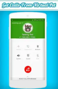 Call From Talking Pet 2018 Screen Shot 1