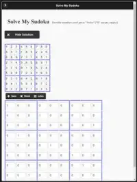 Sudoku Solver in seconds ! Screen Shot 10