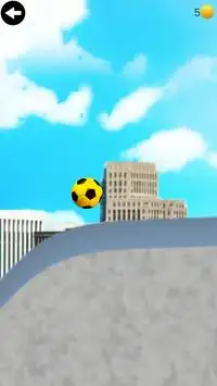 soccer ball climbing game Screen Shot 1