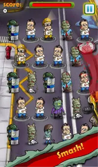 Zombies: Smash & Slide Screen Shot 3