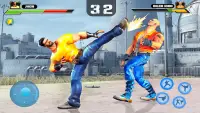 कराटे हीरो कुंग फू फाइटिंग गेम Screen Shot 4