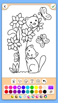 Coloring for girls and women Screen Shot 2