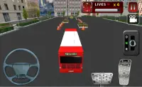 3D حافلات وقوف السيارات محاكي Screen Shot 3