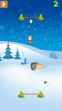 Christmas Games Santa Jump Screen Shot 3