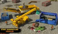 Old Car Junkyard Simulator: Tow Truck Loader Games Screen Shot 12