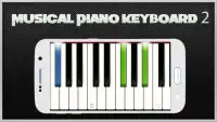 Musical Piano Keyboard 2 Screen Shot 0