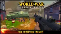 World War Survival Battle : WWII Free Fps Combat Screen Shot 0