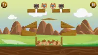 Squirrel Blocks - Blocks smashing escape game free Screen Shot 6