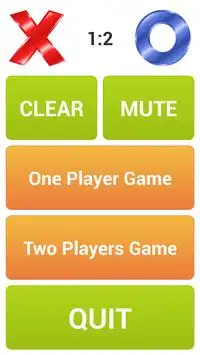 X O Tic Tac Toe Screen Shot 0