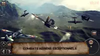 Avions de la guerre mondiale 2: Jeu de combat Screen Shot 1
