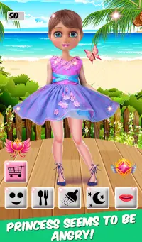 Злая принцесса Салон: Мода Dressup и макияж Screen Shot 6
