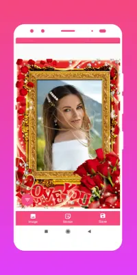 Rose Flower Photo Frames - Flower Photo Editor Screen Shot 2