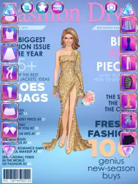 Fashion Diva Giydirme – Moda Haftası Oyunları Screen Shot 16