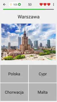 Stolice wszystkich państw świata - Quiz o miastach Screen Shot 0
