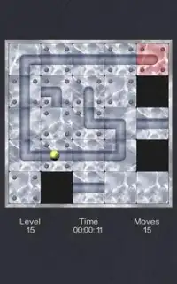 Roll the ball through the maze Screen Shot 2