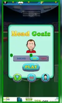 Ultimate Football Head Goals Screen Shot 8