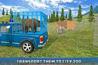 Police Transport Animal Carrier Cargo Truck Sim Screen Shot 10