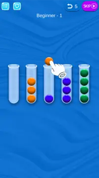 Ball Sort Color Water Puzzle game Screen Shot 3