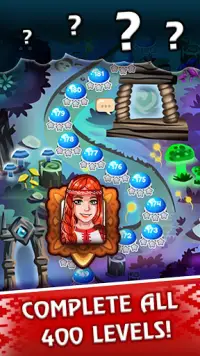 Agness the Witch Puzzle Saga. Candy Slavic Stories Screen Shot 0