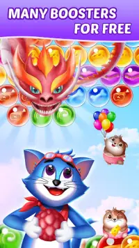 Tomcat Pop: Bubble Shooter Screen Shot 1