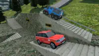 Real Offroad Rover Stunts : Dragon Road Mega Ramps Screen Shot 1