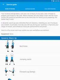 Ultimate Full Body Workouts Screen Shot 7