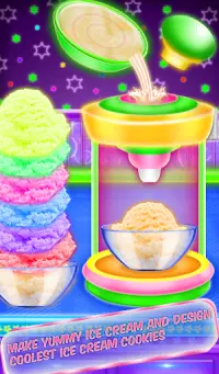 Unicorn Dondurma Sandviç Makinesi! DIY Gökkuşağı Ş Screen Shot 14