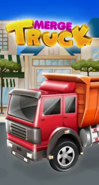 ट्रक मर्जर - आइडल एंड क्लिक टाइकून कार गेम Screen Shot 0