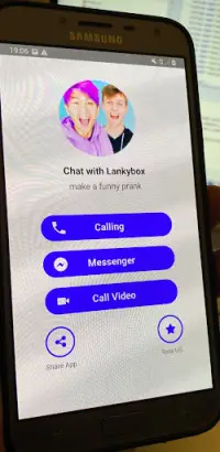 LankyBox Video Call Prank Screen Shot 0