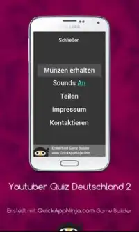 Deutsche Youtuber Quiz Screen Shot 6