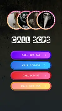 Call from SCPs Game Screen Shot 0