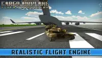 Tank-Frachtflugzeug Flight Sim Screen Shot 10