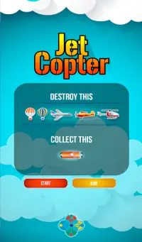 Jet Copter Flying Game Screen Shot 1