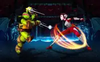 Grand Ninja Shadow Turtle Hero - Town Battle Screen Shot 0