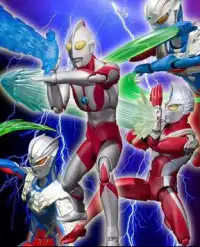 Warrior ultraman Galaxy Hero Screen Shot 1