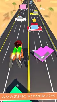 Rush Hour - Endless Car Jump Game Screen Shot 0