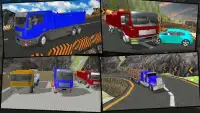 未来 貨物 ロードされた トラック ドライバ ロギング シミュレータ Screen Shot 6