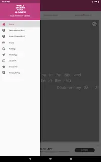 World English Bible (WEB) verses Memorization game Screen Shot 8