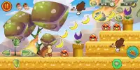 Приключения Бананового Конга:игра Super Island Run Screen Shot 3