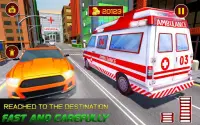 gila menyetir menyelamatkan ambulans permainan Screen Shot 3
