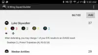 X-Wing Squad Builder Screen Shot 3