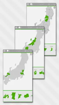 Enjoy Learning Japan Map Puzzle Screen Shot 2