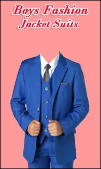 Boys Fashion Jacket Suits Screen Shot 0